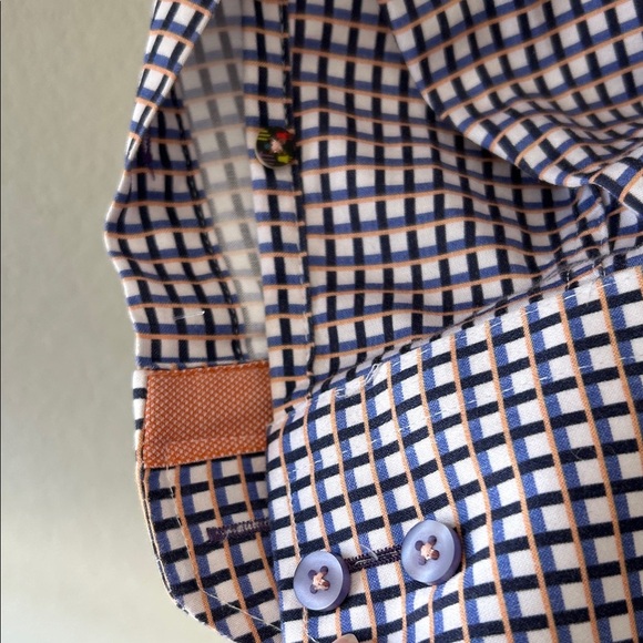 Men's Luchiano Visconti Checked Shirt size XL - Picture 7 of 10